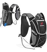 SHARKMOUTH Hydration Pack, Insulated Hydration Vest with 2L Water Bladder Reservoir, Lightweight ...