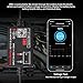QUICKLYNKS BM2 Bluetooth Battery Monitor 12V Car Battery Tester for Lead Acid Battery, LowVolt Alarm for All 12 Volts Solar Power Systems/RVs/Motorcycles/Boats/Cars Compatible with iPhone and Android