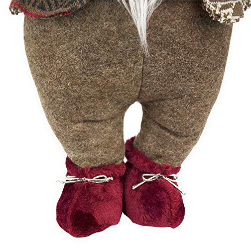 Gnomo Natalizio Nano Elfo Pupazzo Fermaporta