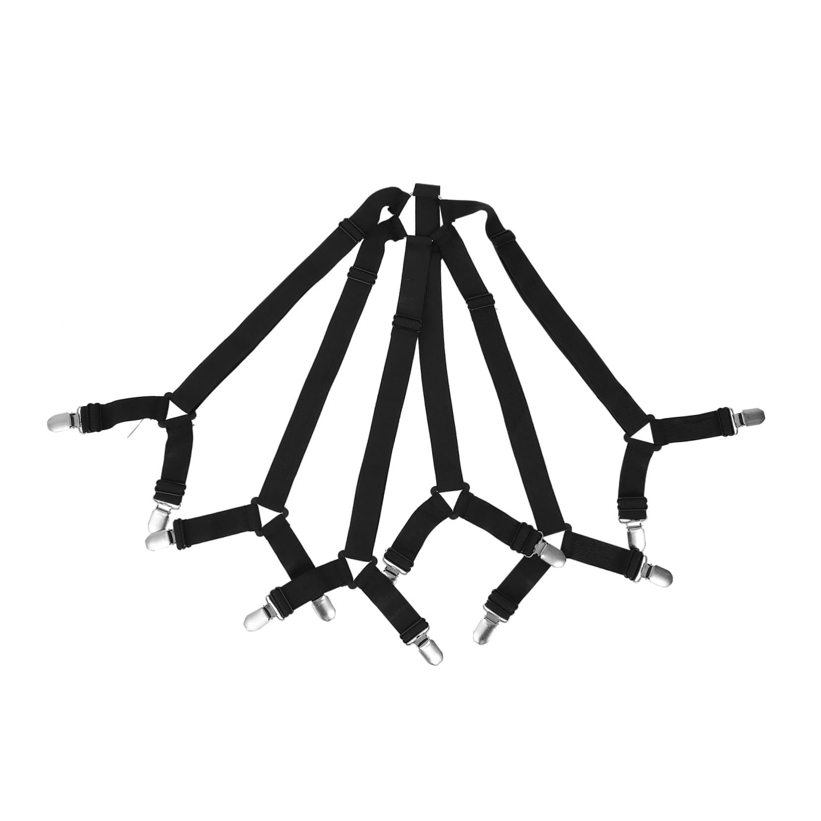 Luxshiny Elastic Bed Sheet Holders Clips Sides Mattress Straps for Secure Fitted Easy Installation Heavy Duty Grippers Premium Quality Sheet Fasteners