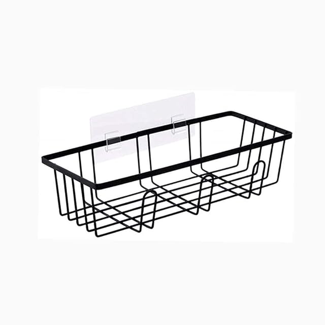 Metal Wire Hanging Shower Caddy Extra Wide Space for Shampoo Conditioner and Soap with Hooks for Razors Towels