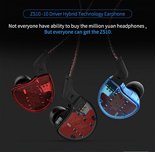 Amazon.co.jp: KZ ZS10ヘッドフォン10ドライバーイヤホン4BA + 1