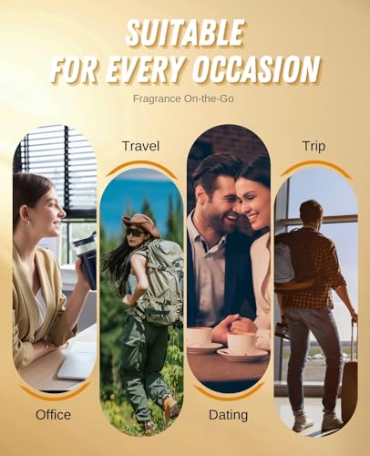 ASADAYS Perfume Atomiser Refillable - 10ml Portable Travel Spray Bottle, Leak Proof Mini Size Perfume Atomizer Bottom Filling, Cologne Dispenser with Men and Women - Image 7