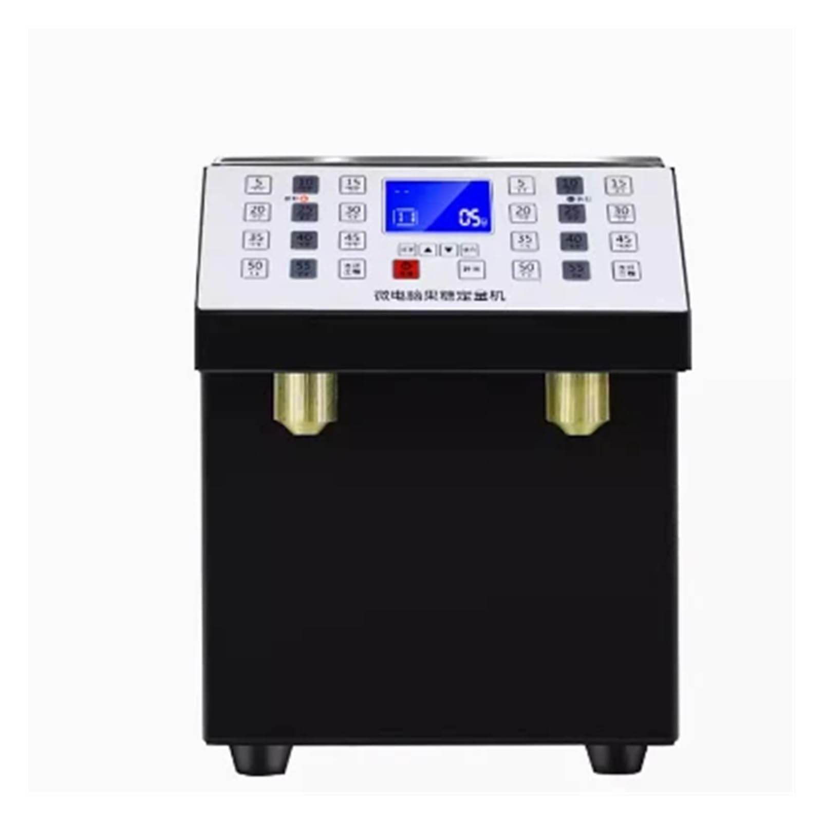 Syrup Machine, Dual Can Commercial Fructose Machine 5L+ Fully Automatic Milk Tea Shop Syrup Filling(Purple)