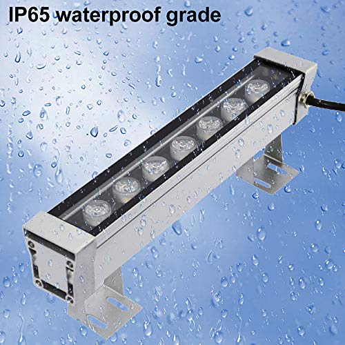 Rsn Led Linear Bar Light Wall Washer 7W 3000K Warm White Color Stage Lighting Aluminum Alloy Ip65 Waterproof #TOP5