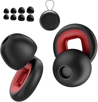 Maven Gifts Motorcycle Ear Plug, 27dB Wid Noie Reductio Reuale Hearig Protectio for Ridig, Cyclig, Camig ad Outdoor Sort, Earlug with