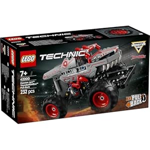 Amazon.co.jp - レゴ® テクニック Monster Jam™ ThunderROARus™ Pull-Back 42200