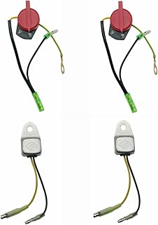 On Off Switch Engine Kill Switch with Low Oil Sensor for Honda and Clones GX160 GX390 GX200 GX270 GX340 GX120 Predator 212 420 301 196 cc Baja Coleman Champion etc.