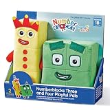 Numberblocks ナンバーブロックス キャラクター ぬいぐるみ 仲良し Three & Four 94555 正規品