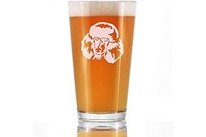 Happy Poodle: Dads Best Friend Pint Glass