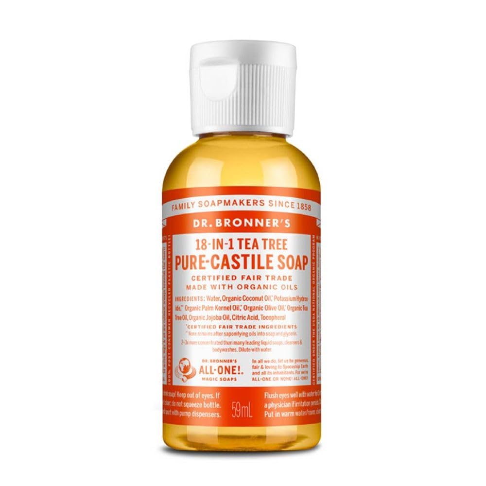 Dr. Bronner's Organic Tea Tree Pure-Castile Liquid Soap