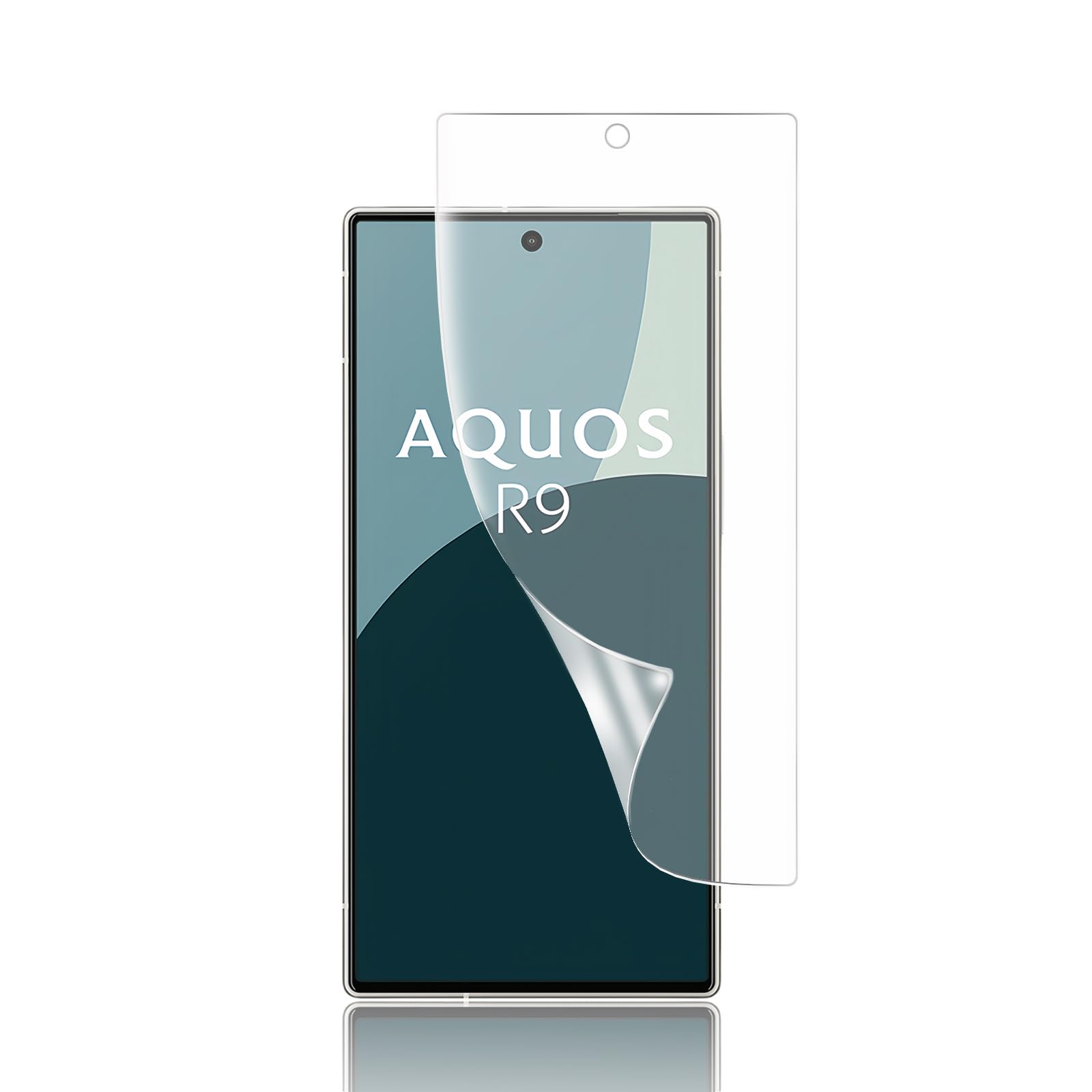 対応 AQUOS R9 フィルム アンチグレア アクオス R9 保護フィルム TPU素材フィルム 軟 アンチグレア 指紋防止/秒で貼り付け/浮かない/気泡ない/全面保護/指紋認証対応 AQUOS R9 SH-51E フィルム 軟