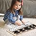 Giantex 27 Note Glockenspiel Xylophone, Percussion Instrument with Wood Base and 27 Metal Keys, Alto Full Size Glockenspiel Xylophone for Adults and Kids- Includes 2 Mallets and Carrying Bag