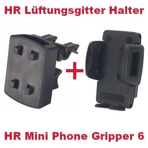 HR Richter mobiltelefon bilmontering fäste/hållare mini telefon gripare/ventilation grillhållare för Doro Primo 571