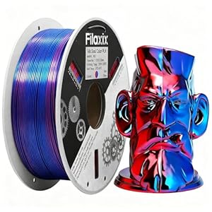 Silk Dual Color PLA 1.75mm Filament...