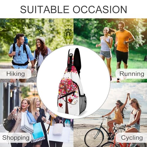 Bolso Crossbody Casual Deportivo para Senderismo Unisex miniatura 6