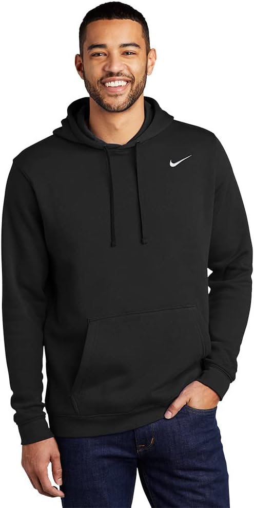 Nike mens Club pullover hoodie Hooded Sweatshirt (pack of 1)