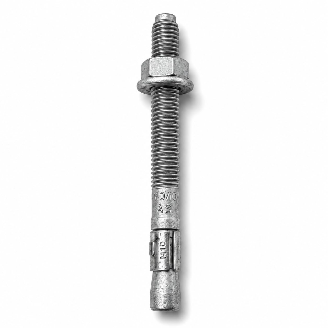 ESSVE Golden Anchor - Ancoraggio a espansione, per carichi pesanti, zincato a caldo, HDG ETA, bullone di ancoraggio a espansione, per calcestruzzo e pietra naturale (25, M12 x 196)