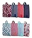 ZARRS Scarpe Borse per Viaggiare,8 Pack Leggero Organizzatore di Scarpe Donne Impermeabile Shoe Bags mit Finestra Trasparente per Viaggio Trucco Abbigliamento Bagno Cosmetico Nylon 35 * 20cm