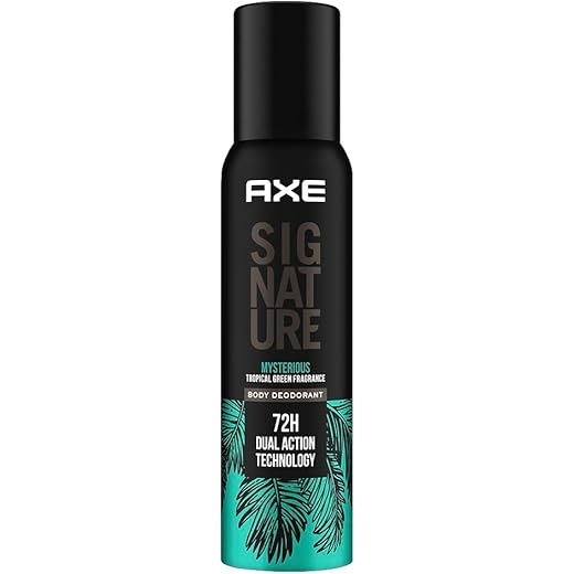 AXE Mysterious Deodorant - No Gas Tropical Green 154ml