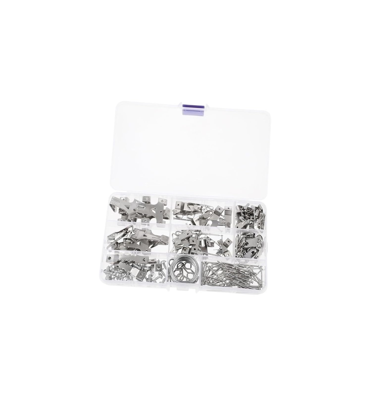 FGJsfhrDTU Picture Hanging Hooks, And Nails Set for Wall Photos Posters Paintings and Maps