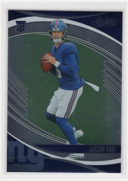 2025 Panini Absolute Jaxson Dart #137 New York Giants Rookie RC Football Card