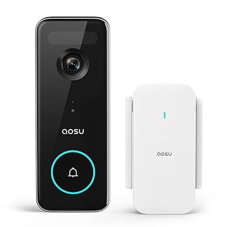 AOSU 5MP Ultra HD Wireless Video Doorbell