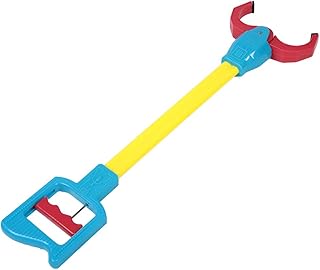 Durable Children Grabber Toy, Children Intelligence Toy Sturdy Kids Claw Grabber, Interactive Toy Grabber, Hand-Eye Coordination Play, Strong Grasping Tool for Kids Kindergarden Gift (Yellow)