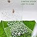 Heyshapeing 6 PCS Jumping Spider Habitat Accessories - Jumping Spider Webbed Moss Ribbon with Magnets for Enhanced Enclosure and Climbing Experience (Terrarium Not Included)（3 Black + 3 White