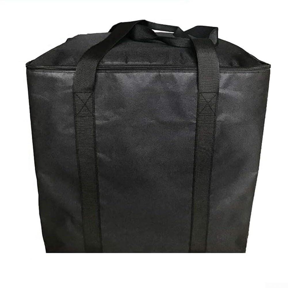 Bolsa de transporte para inodoros portátiles, solución perfecta para almacenar inodoros, ropa, edredones y más durante los viajes (negro)