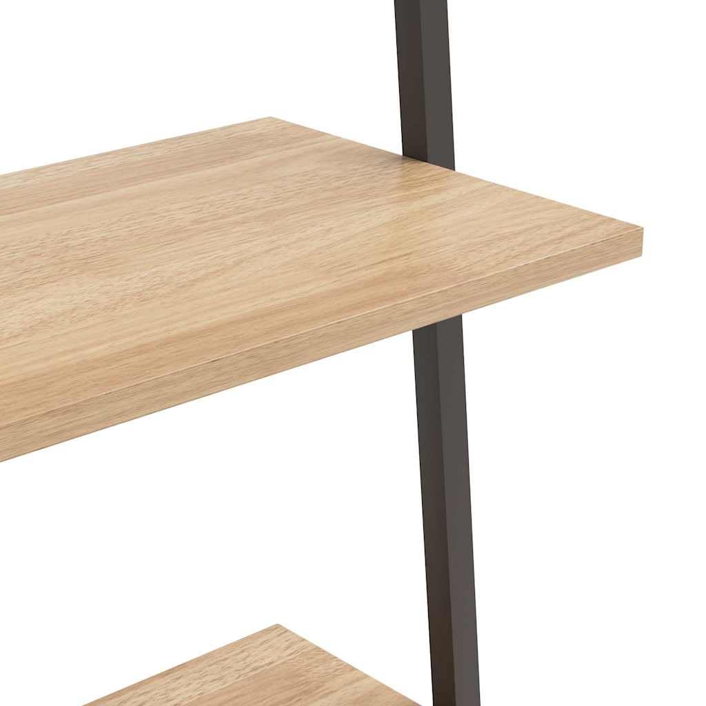 Scaffale a scala con 5 ripiani, 64 x 34 x 185,5 cm, marrone