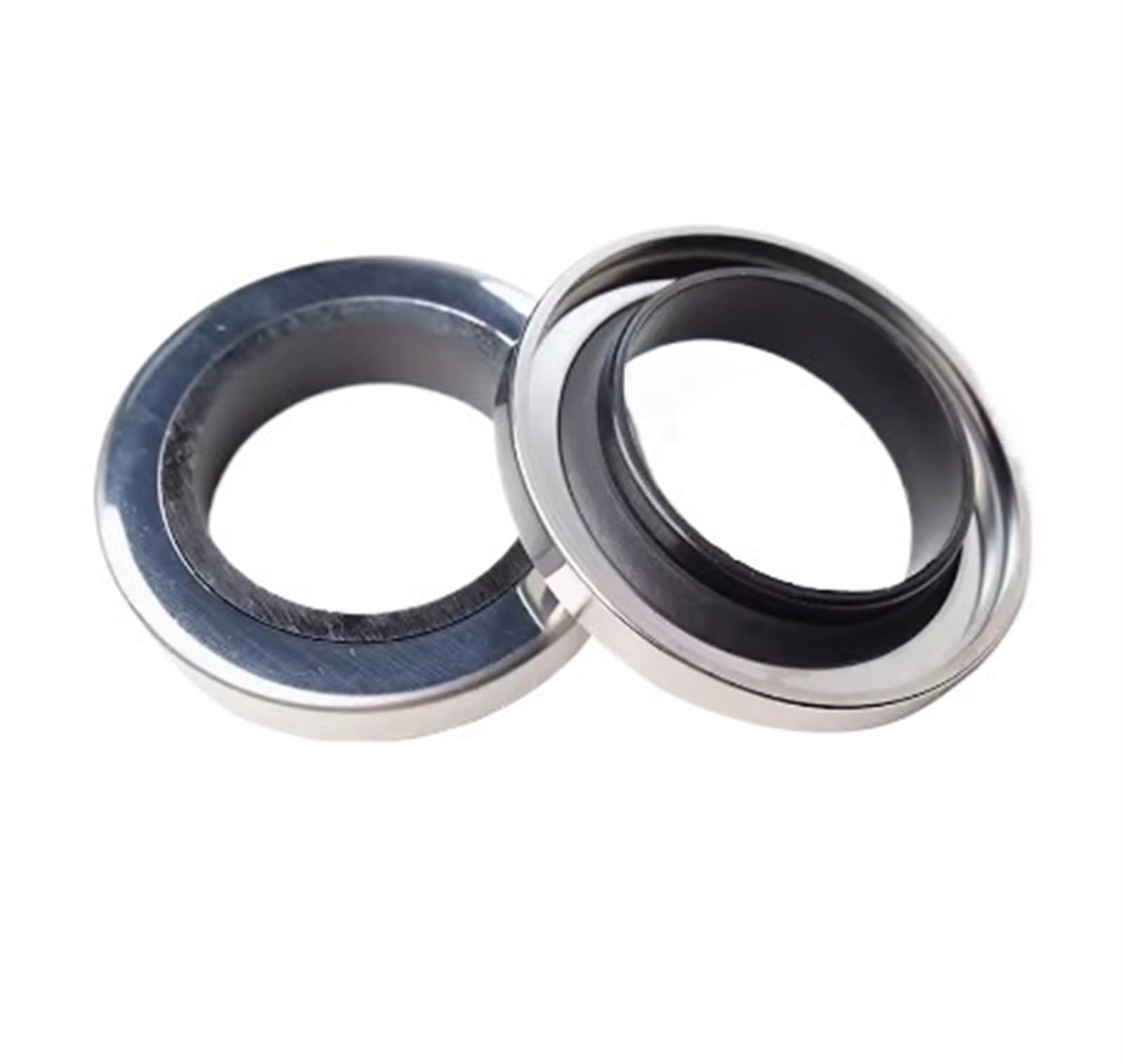 1 sello de eje de acero inoxidable PTFE sello de aceite de doble labios 60X75-85X8-15mm for compresor de aire de tornillo rotativo(Size:60 * 85 * 12)