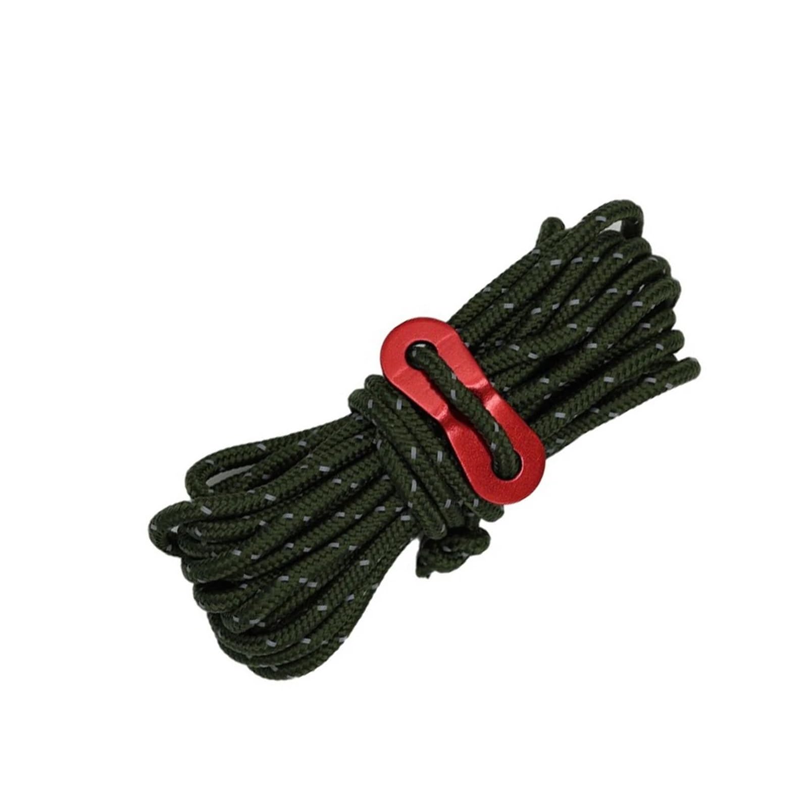 Guy Ropes 4.0m Reflective Guyline Tent Rope 4mm Outdoor Camping Cord Adjustable Hiking Paracord Guy Line For Tents Tarps Canopies