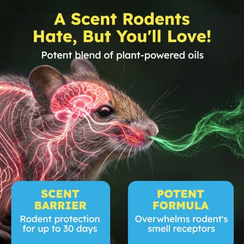 Image of BugMD Vamoose! Pro Mouse and Rat Repellent Pouches, Mineral Pumice