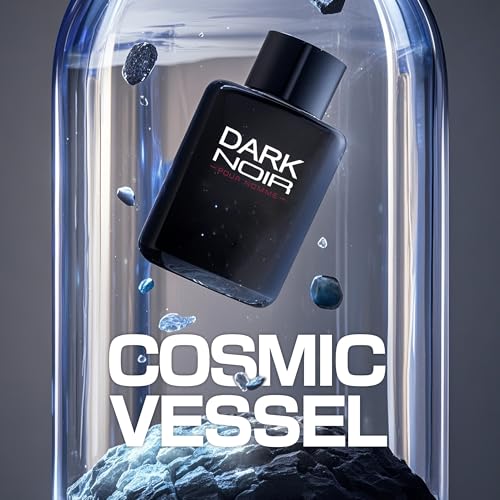 Image of Men's Cologne Dark Noir with Lavender, Wormwood Oil, Patchouli Scent Eau De Toilette Spray,Long-Lasting Perfume for Men Great Holiday Gift, 3.4 Fl Oz /100 Ml