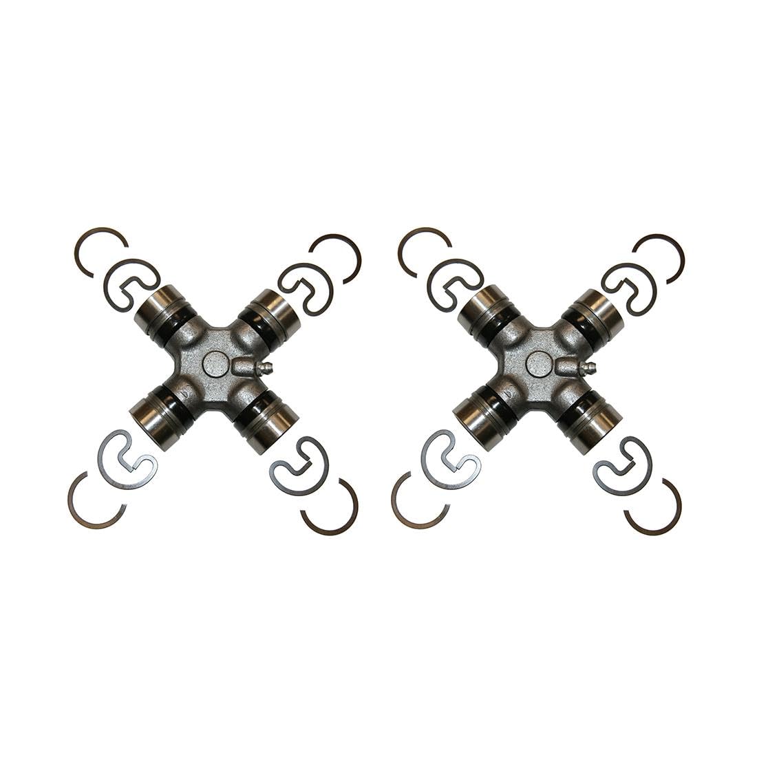 U Joints Front and Rear Drive Shaft Universal Joints Kit Replacement fits Chevy Colorado 2.9L RWD 2007-2012, fits Chevrolet Colorado 3.5L RWD 2004-2006, fits Chevrolet Colorado 3.7L RWD 2007-2012