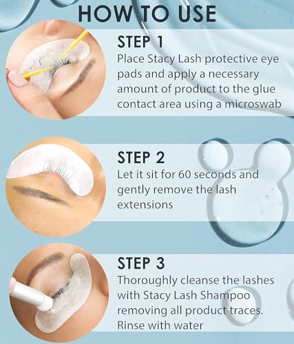 image for Lash Remover for Lash Extensions by Stacy Lash (0.51 fl.oz / 15 ml) Ey