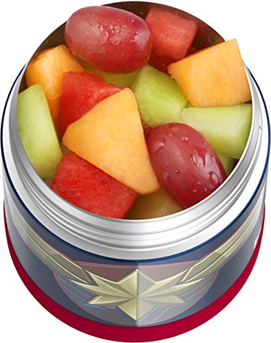 Image of Thermos Funtainer 10 Ounce Food Jar, Captain Marvel