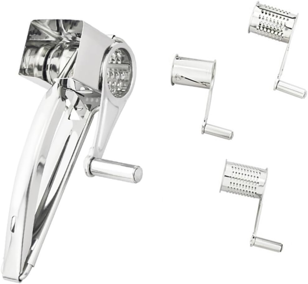 Set de 5 Ralladores Giratorios de Acero Inoxidable Cabilock miniatura 1