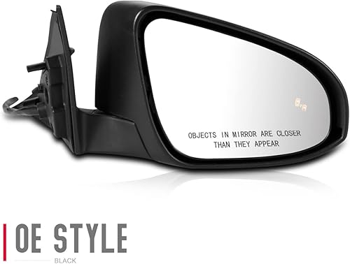 Miniatura 6 de DNA Motoring OEM-MR-TO1321366 Espejo de puerta lateral derecho sin calefacción compatible con Camry 2018-2020