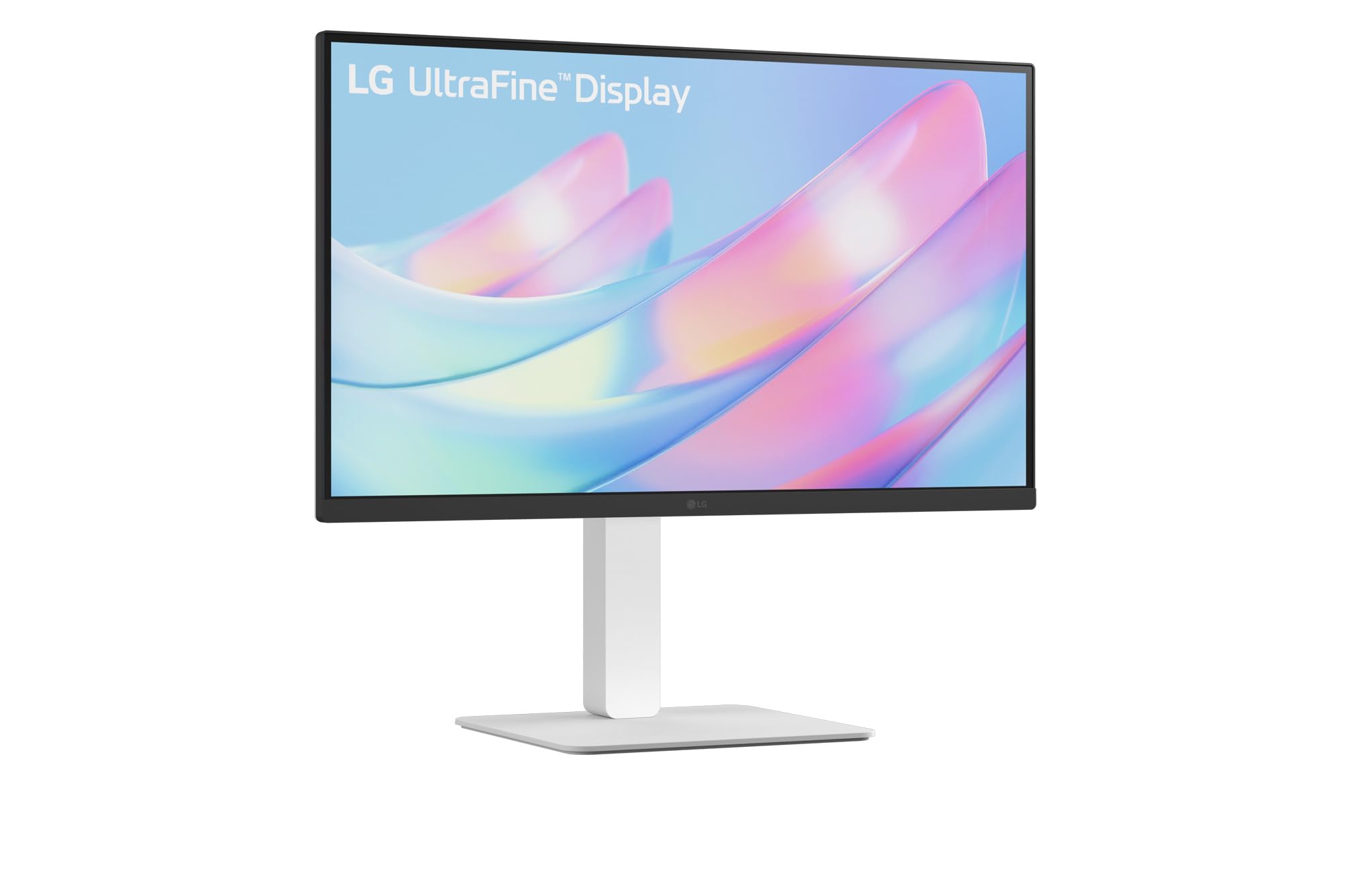 LG, 27 Zoll, Ultrafine Display, Monitor, UHD 4K 3840 x 2160, IPS, HDR10, DCI-P3 90%, 27US550-W.AEU – Weiß