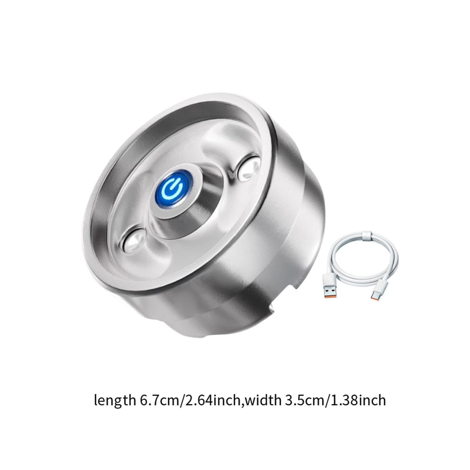 Yiju Badminton Ball Steamer Feather Shuttlecock Humidifier Multipurpose Moisturizing Match Birdie Tube Cap Keeps Feather Humidity, Silver Gray