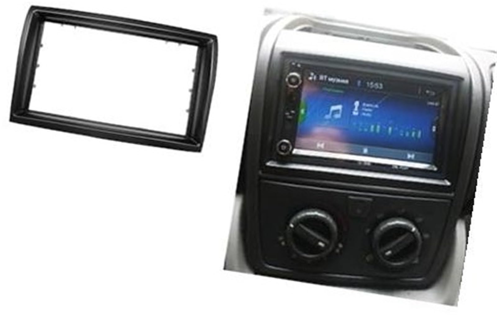 Panel radia stereo podwójny 2 Din Radio Fascia, dla Jumpera