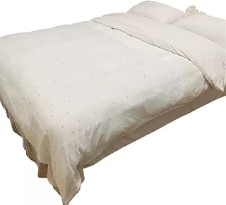 FGHOEV Winter High Weight Milk Wool Four Piece Set With Fluff Coral Wool White Bedding Pearl Gauze (Color : D, Size : 220 * 240cm)