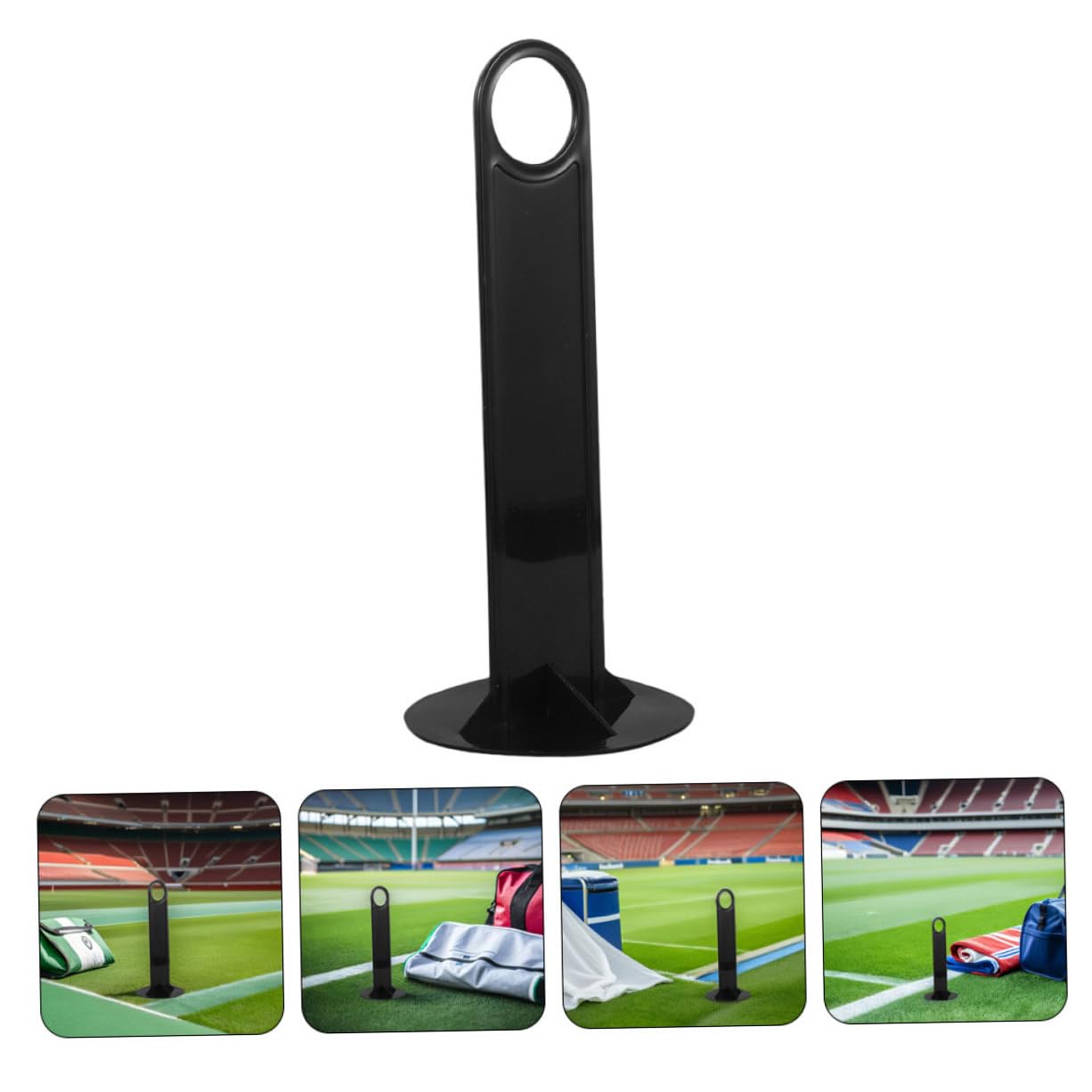 KOMBIUDA 20pezzi Supporto per Coni Disco in Plastica Supporto per Coni Marcatori da Calcio Attrezzatura Sportiva per Allenamento all Aperto Base Stabile per Allenamento di Squadra