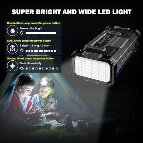 image for AVAPOW 6000A Jump Starter Battery ack(for All Gas or up to 12L Diesel)