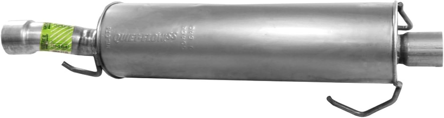 Walker Quiet-Flow SS 50464 Direct Fit Exhaust Muffler Assembly 3" Inlet (ID) 3" Outlet (ID) for Ram 1500