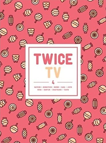 JYP Entertainment Twice - Twice TV4 DVD 3DISC+Photobook+Postcard+Extra Gift Photocard Set