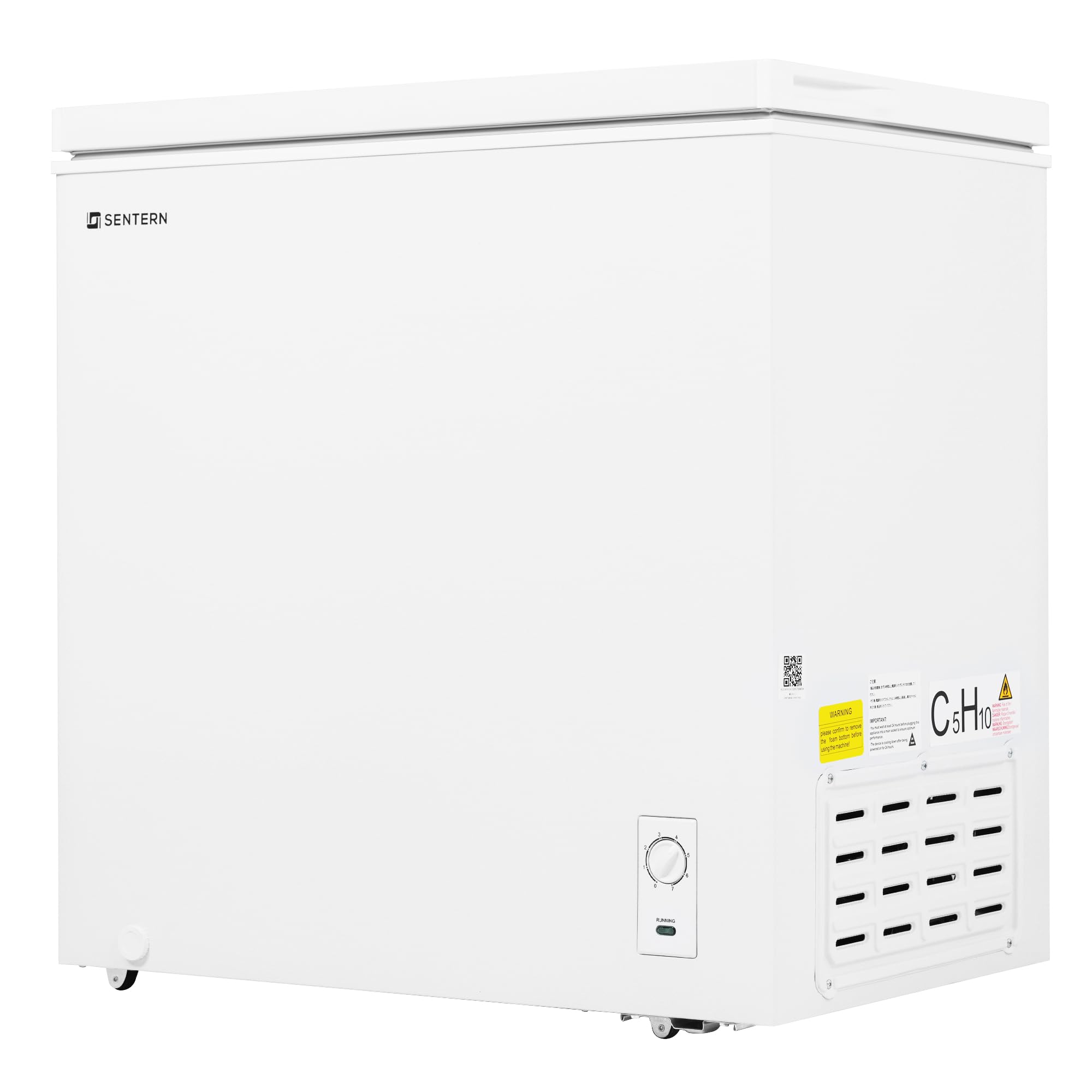 Amazon.co.jp: 冷凍庫 上開き 家庭用 198L ノンフロン チェスト