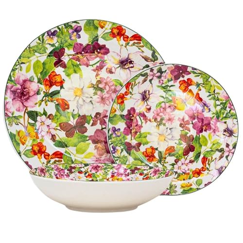 Colora La Tua Tavola - I colori intensi e armoniosi di questo servizio piatti moderni non passano inosservati, attirando immediatamente l’attenzione dei tuoi ospiti e aggiungendo un tocco di eleganza alla tua tavola